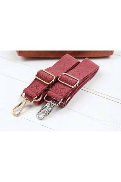 4 cm Cotton Rose Dried Color Adjustable Bag Strap