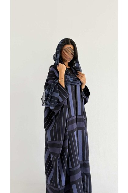 MWT1515 عباية طباعة | Printed Abaya