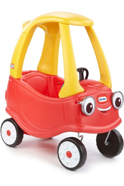 Cozy Coupe Car, Toddler Push & Pedal Vehicle with Removable Floorboard, High Seat & Storage, Outdoor Ride-On Toy for Kids Ages- 5 Years (170263)