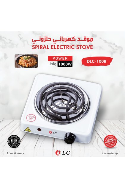 موقد كهربائي حلزوني بقوة 1000 واط