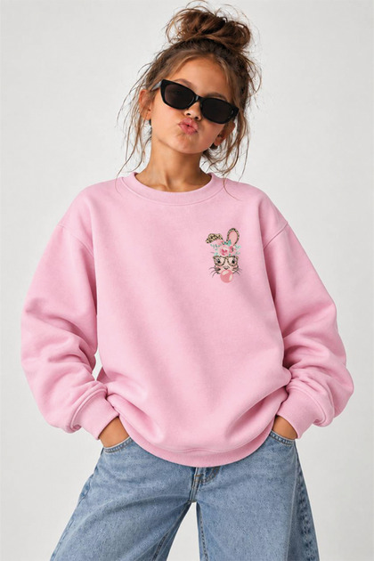 Children's 3 Thread Crew Neck Sweatshirt