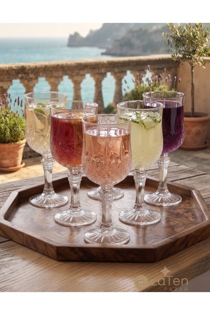 Chersy Set of 6 50-60 Cc Coffee Cups – Stylish Mini Presentation Cups