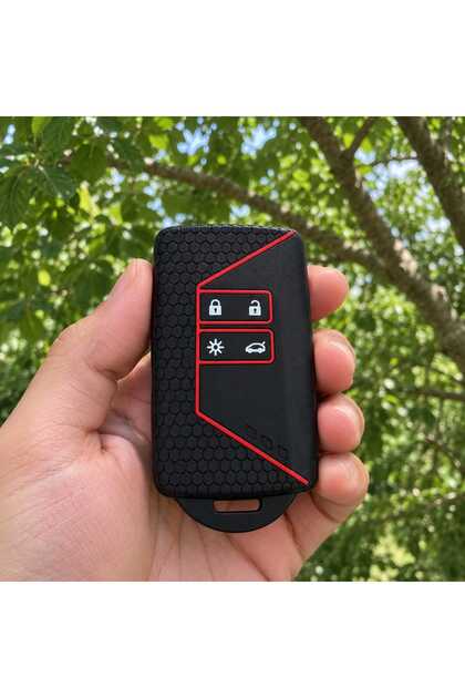 Clio 5 Megane 4 Captur Austral Kadjar Rafaela Dacia Smart Honeycomb Patterned Key Case Cover Legendary Premium Color