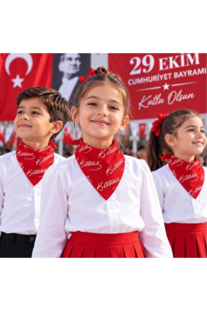 ATATÜRK İMZALI FULAR