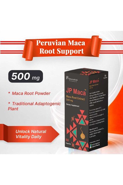 G.B. Maca 500 Mg - 50 Capsules Jp Maca