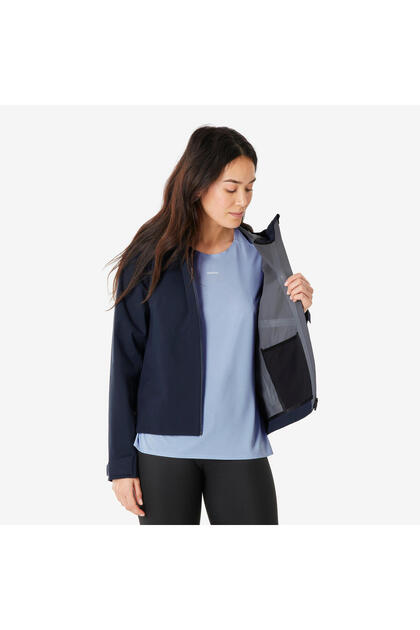 Quechua Kadın Outdoor Yağmurluk - Mavi - MH100