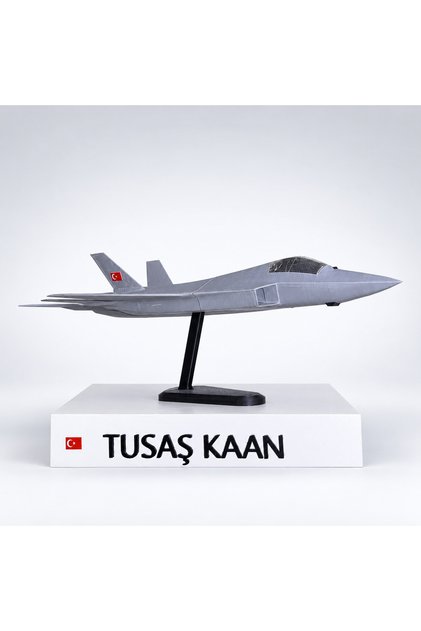 KAAN 1:52 Ölçekli Hyper Serisi Filament 3D Baskı Savaş Uçağı Maketi