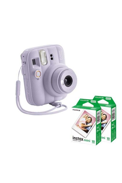 Instax Mini 13 Camera Portable Photo Camera Dreamy Purple with 20 Pack Film