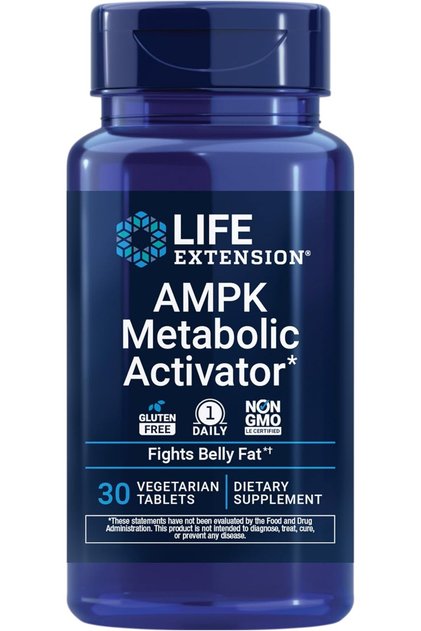 Ampk Metabolic Activator 30 Vegeterian Tablets Usa Menşeii DaphneLabs