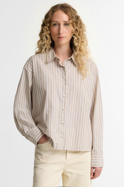 Fawne Gömlek BE93 Warm Trench Stripe