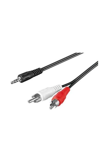 Cablu audio 1.5m 3.5mm tată / 2RCA tată