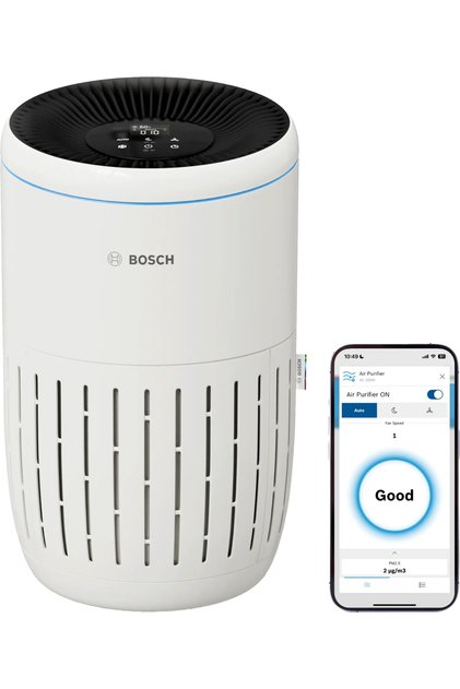 Air 2000i Akıllı Hava Temizleyici, 37,5 m² Alan, 180 m³/h CADR, HEPA ve Aktif Karbon Filtre, HomeCom Easy Uygulama Kontrolü, Sessiz Mod, Hava Kalitesi Takibi ve Kompakt Tasarım, 2 Yıl Garanti