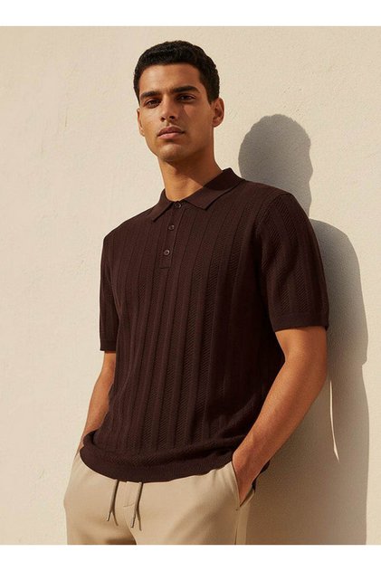 Smart Textured Polo T-shirt