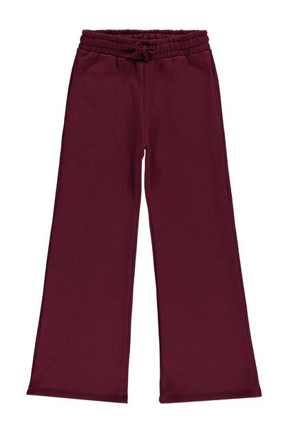 Pocketed Sweatpants for 10-13 Years Old - Burgundy