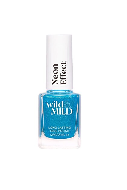 Wild & Mild Neon Nectar Nail Polish NN01 Atomic Aqua 12ml - Price