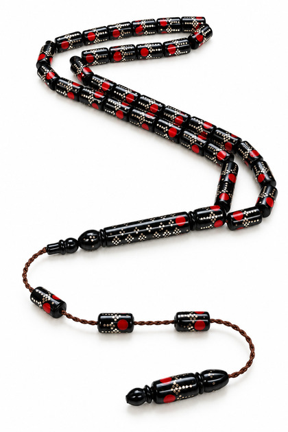 Silver Engraved Kuka Prayer Beads Cutting Model Special Design Premium Prayer Beads