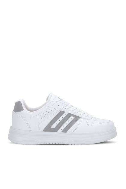 Zenvora I Women's White / Gray Casual Sports Shoes