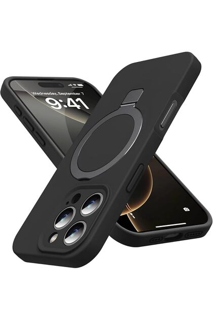 Eligo for iPhone 16 Pro Max Case, Compatible with MagSafe, with Magnetic Invisible Stand,【Shockproof
