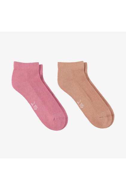 United4 Unisex Pink 2-Piece Socks