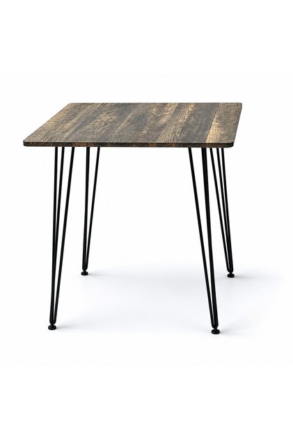 70X70 cm Square Brown Coffee Table Coffee Tables