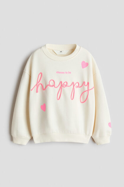 Aplikeli Sweatshirt