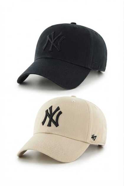 Unisex Hat Unisex 2-Piece Set Adjustable with Velcro on the Back (Most Preferred Colors)