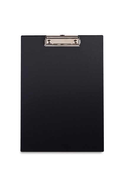Clipboard A4 Negru - Clemă Metalică