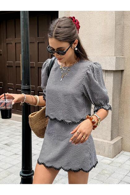 Regular Fit Women's Skirts Set