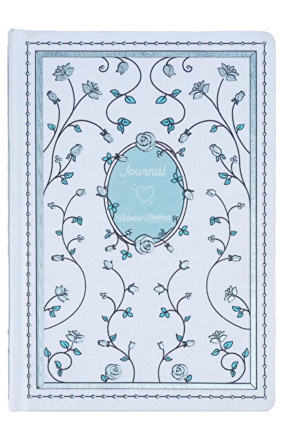 Jardin Linen Hard Cover Notebook A5, 120 Sheets, 120 Gr. Flat