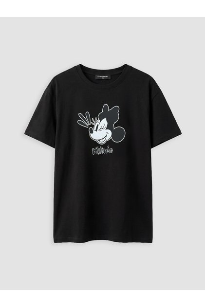 Tricou de damă cu imprimeu Minnie Mouse