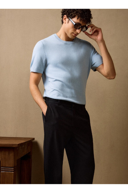 Basics Regular Fit Crew Neck T-shirt