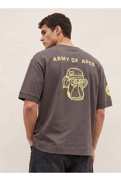 Army of Apes Crew Neck Short Sleeves T-shirt