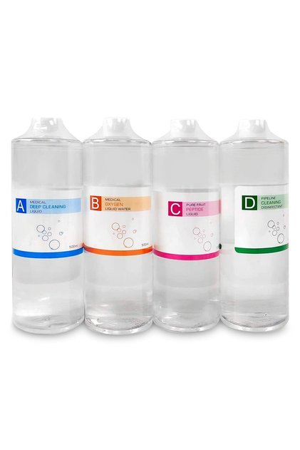 Set de soluții exfoliante Hydrafacial pentru îngrijirea feței A, B, C, D