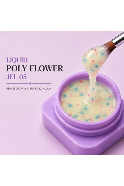 VB VIOLA BEAUTY LIQUID POLY FLOWER JEL - 07 ML ( Akışkan Kıvamlı
