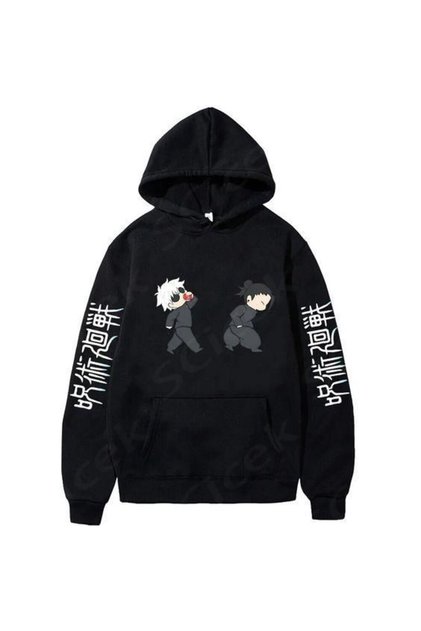 Jujutsu Printed Hoodie Sweatshirt 100% Cotton | Supriz with a Gift