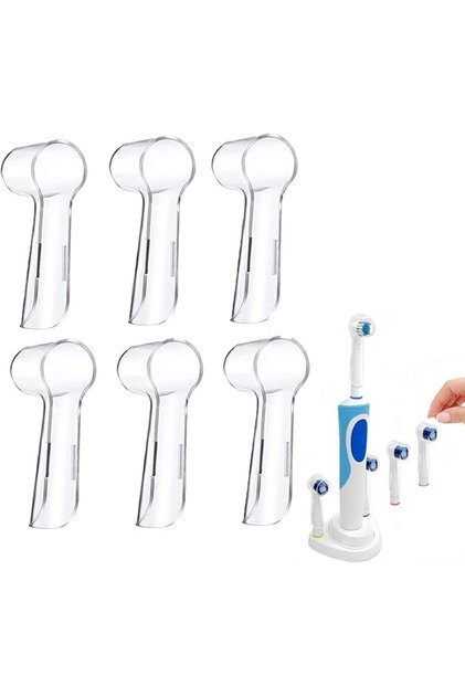Toll House Portable Toothbrush Covers, Protect the Replacement Heads of Electric Toothbrushes, Protective Covers for Brushes