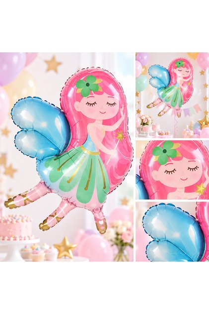 Fairy Girl Cute Foil Balloon