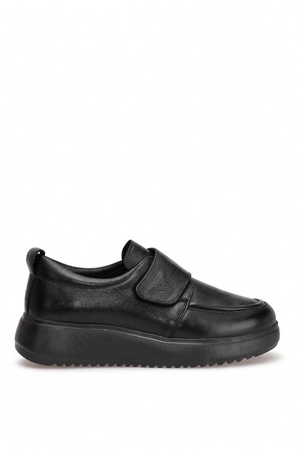 26Ksrrz1005 Women's Genuine Leather Casual Shoes Black