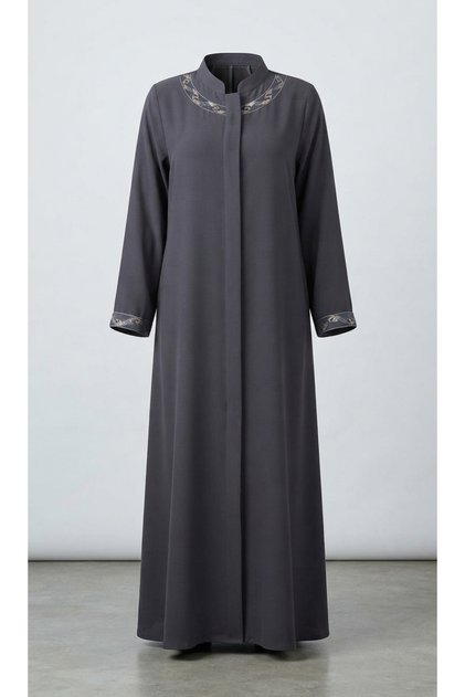 Elegance Touch Embroidery Detailed Robe