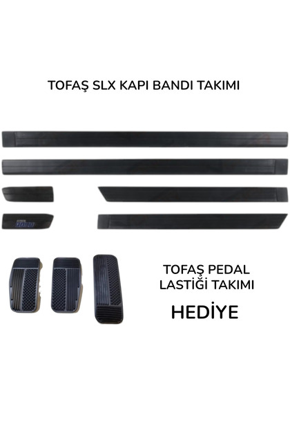 TOFAŞ KAPI BANDI ÇITASI TAKIM PEDAL LASTİĞİ TAKIMI HEDİYELİ SLX DOĞAN ŞAHİN KARTAL ÇEVRE BANDI