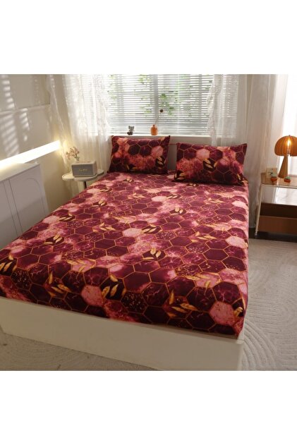 Cocolino Cearșaf cu elastic + 2 fețe de pernă 180 x 200 x 25 cm