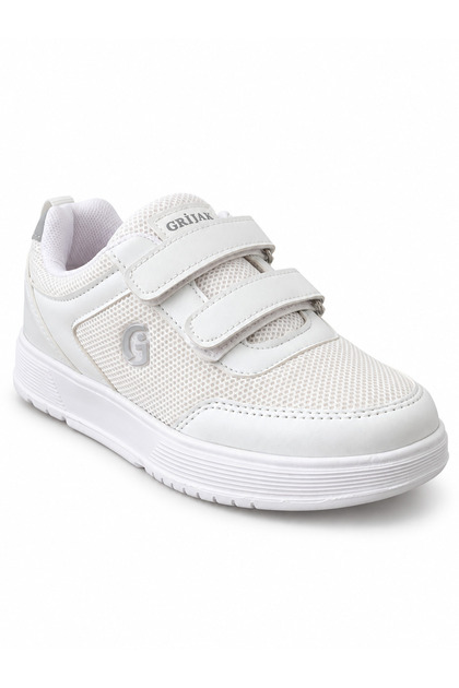 Women's White Lightweight Comfortable Sole Casual Sports Shoes