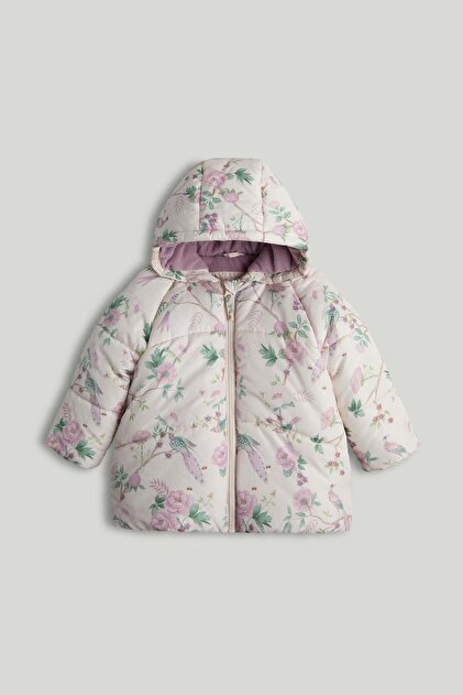 Floral Padded Coat