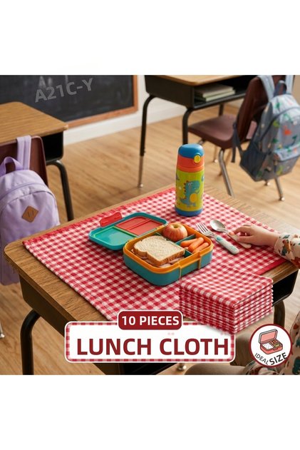 100% Woven 10 Pieces Dining Tablecloth Runner Kitchen Multi-Purpose