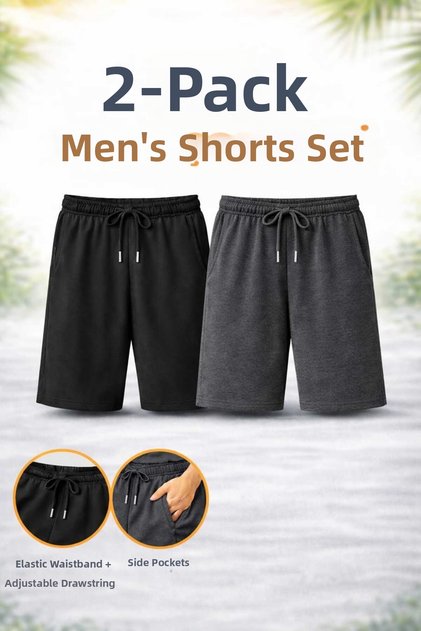 Comfortable Fit Unisex Black, Gray, Navy Blue, Anthracite and Smoked Color Sports Shorts