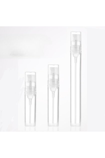 Plastic 10ml 20pcs 2ML- 10ML Mini Clear Plastic Spray Bottle Empty Perfume Atomizer Sample Bottles f