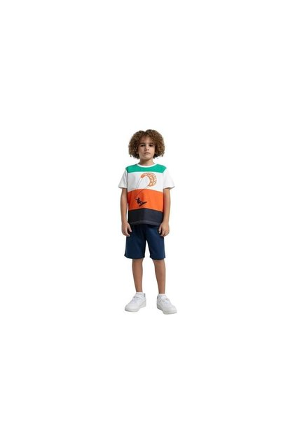 Rolypoly Boys 100% Cotton Short Sleeve Shorts Pajama Set Rp3548