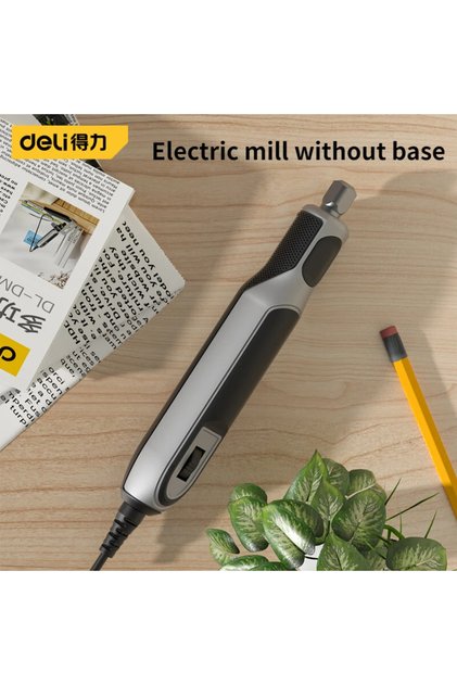 بدون قاعدة، مطحنة قلم النقش Deli 18 فولت، تنظيم 4 سرعات، مثقاب صغير كهربائي دوار T