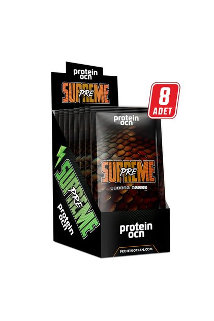 Preworkout Supreme - 8 Tek Kullanımlık Saşe