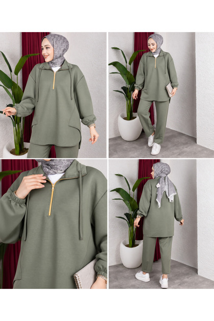 Premium OYSHO Kumaş Pantolonlu Rahat Ve Şık İkili Takım